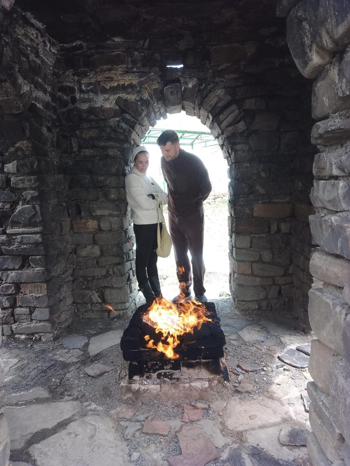 Xinaliq Elnur Guest House, New Hotel Esterno foto